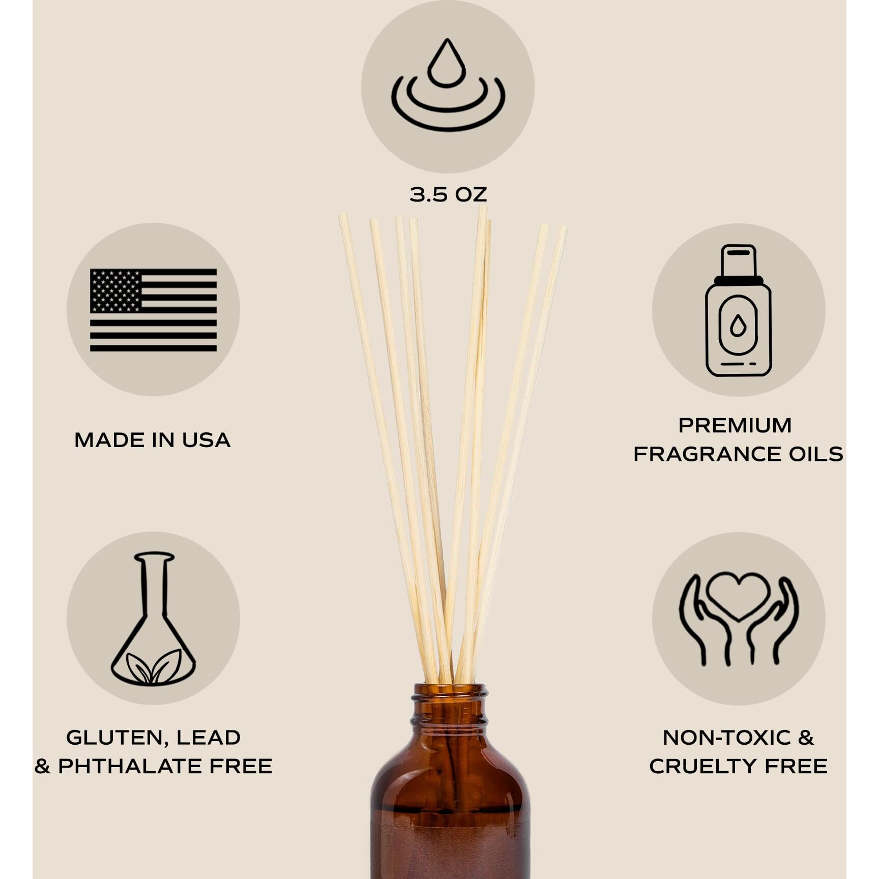 Sweet Water Decor Christmas Reed Diffuser Set - Christmas Scented Reed Diffuser W/Fresh Cut Trees And Orange Scent - Reed Diffusers For Home With Long Lasting Fragrance - Non-Toxic Oil Reed Diffuser