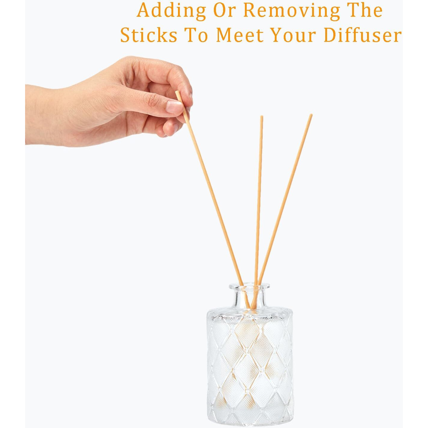Chloefu Lan Amber Re  D Diffuser, 6.7 Oz Natural Essential Scented Oil, Pink Yellow And White Flowers Re  D Diffuser Sticks, Bathroom, Home & Office Decor, Preppy Room Decor, Amber Diffuser Oil Gift Set