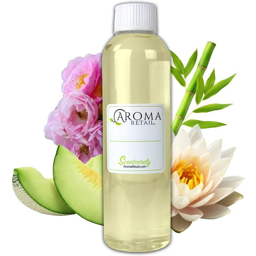 Green Bamboo 4 Oz Refill For Oil Diffuser With Green Bamboo, Water Lily, Bamboo Reeds, & More Notes