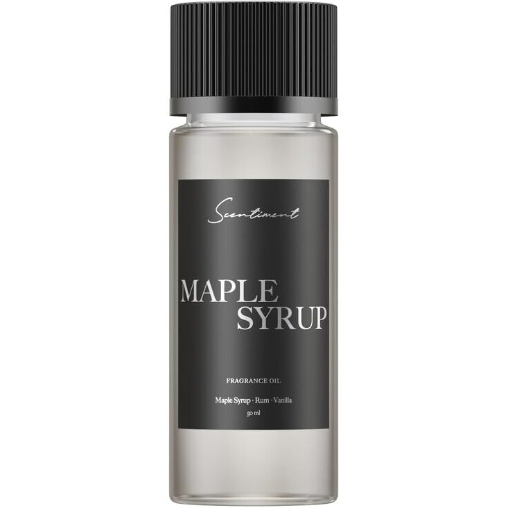 Scentiment Diffuser Oil - Maple Syrup Winter Collection | Aromatherapy Home Fragrance | Luxurious Scent With Notes Of Maple Syrup, Rum, Vanilla (50Ml)