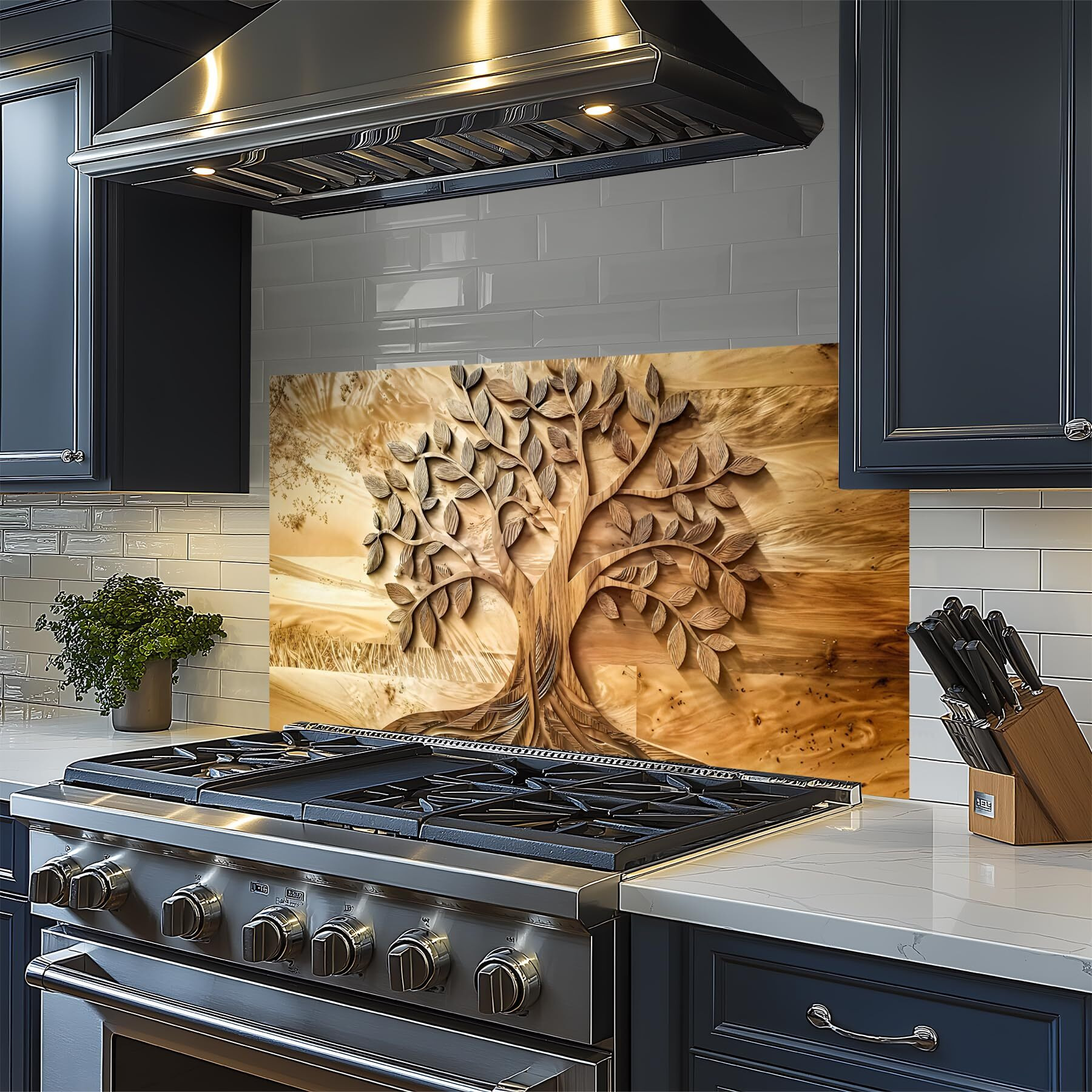 Kitchen Wallpaper Self Adhesive Oil Proof Sticker Waterproof Backsplash Wall Protector Film Removable Paper For Cupboard 30 X 16 Inch