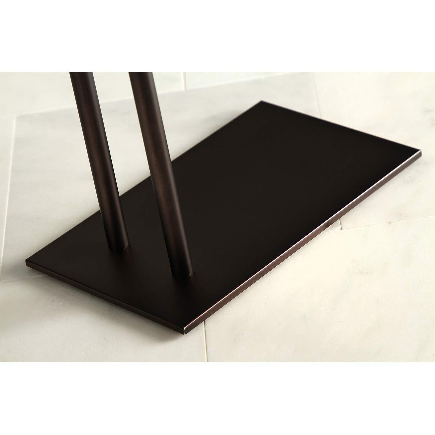 Kingston Brass Scc8325 Edenscape Freestanding Towel Rack, 31.75 X 15.88 X 7.88, Oil Rubbed Bronze