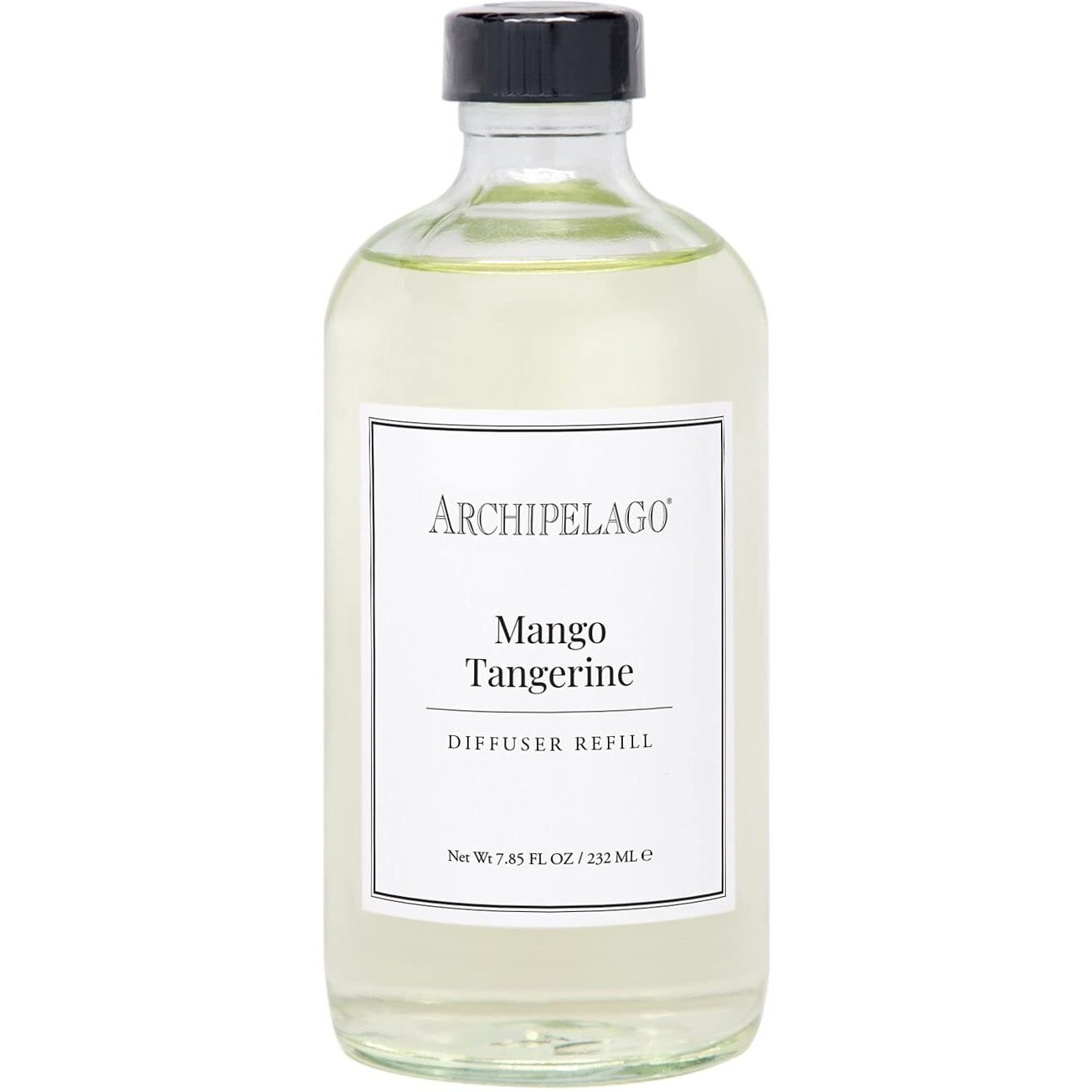 Archipelago Botanicals Mango Tangerine Reed Diffuser Oil Refill, Home Fragrance Oil For Diffuser, Long-Lasting Natural Home Fragrance, Diffuser Oil Scents, 7.85 Fl Oz
