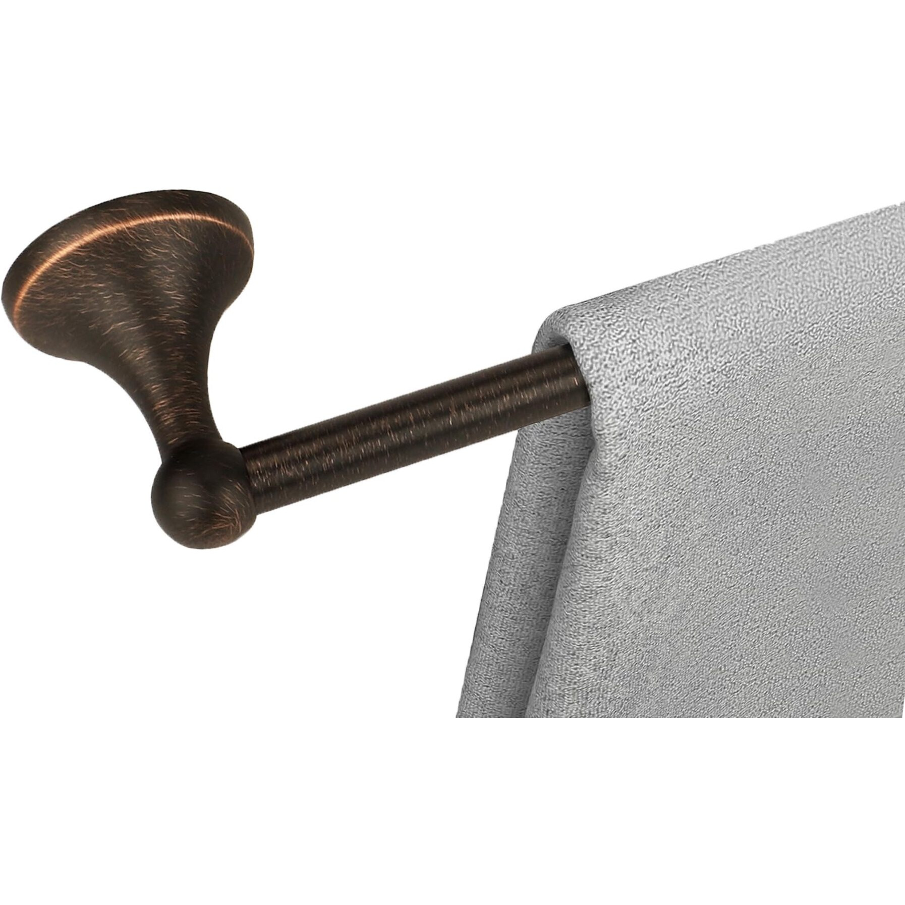 Ntipox Antique Bathroom Towel Bar Oil Rubbed Bronze, 24 Inch Towel Racks For Bathroom Wall Mounted,Bathroom Towel Holder Bronze,Home Decor Towel Rod