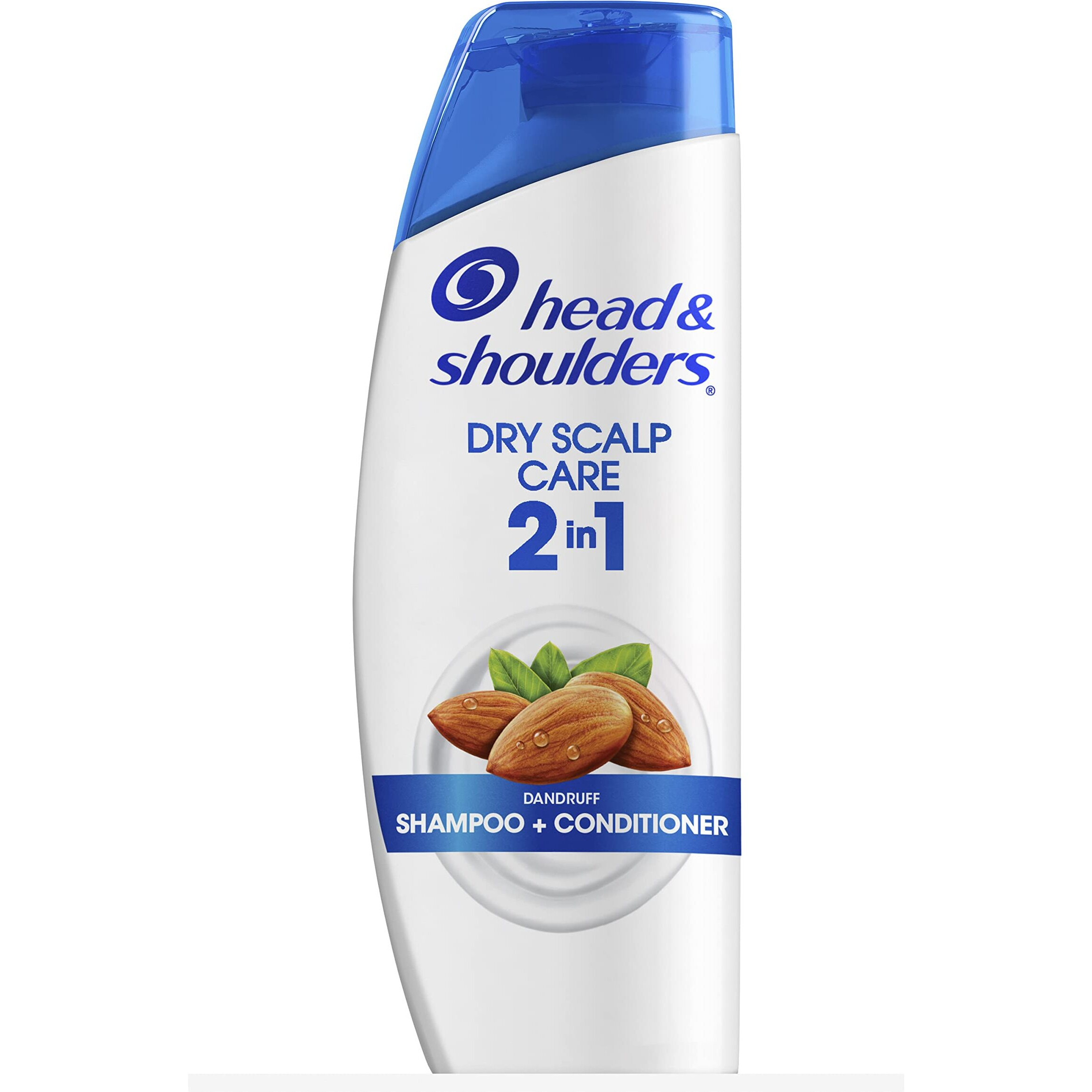 Head And Shoulders Dry Scalp Care With Almond Oil 2-In-1 Anti-Dandruff Paraben Free Shampoo And Conditioner 13.5 Fl Oz