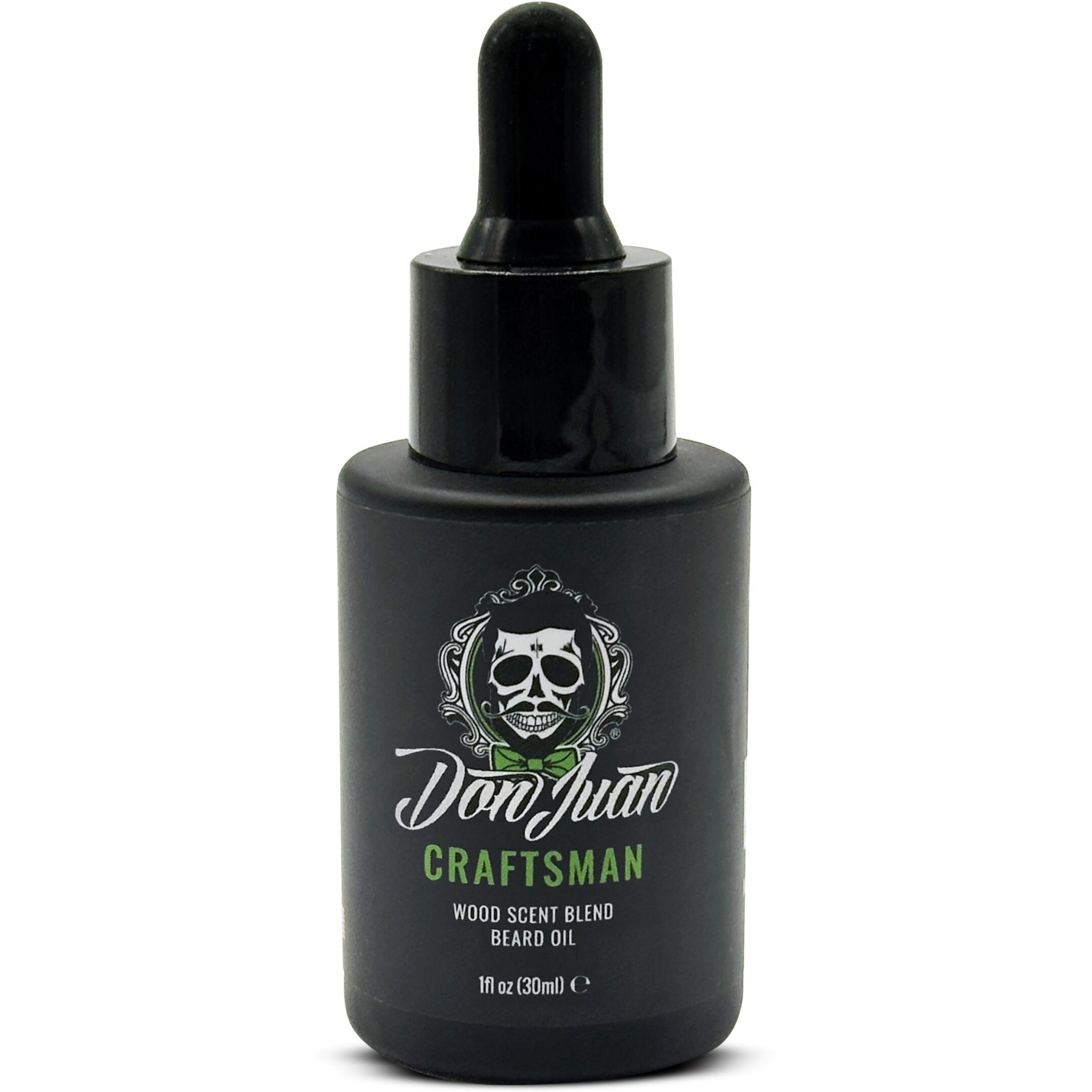 Don Juan Craftsman Beard Oil And Conditioner - 100% Organic - Unique Blend Of Natural Oils Jojoba, Argan, Vitamin E, And More - Cedarwood Cypress Pine - Naturally Scented 1Oz