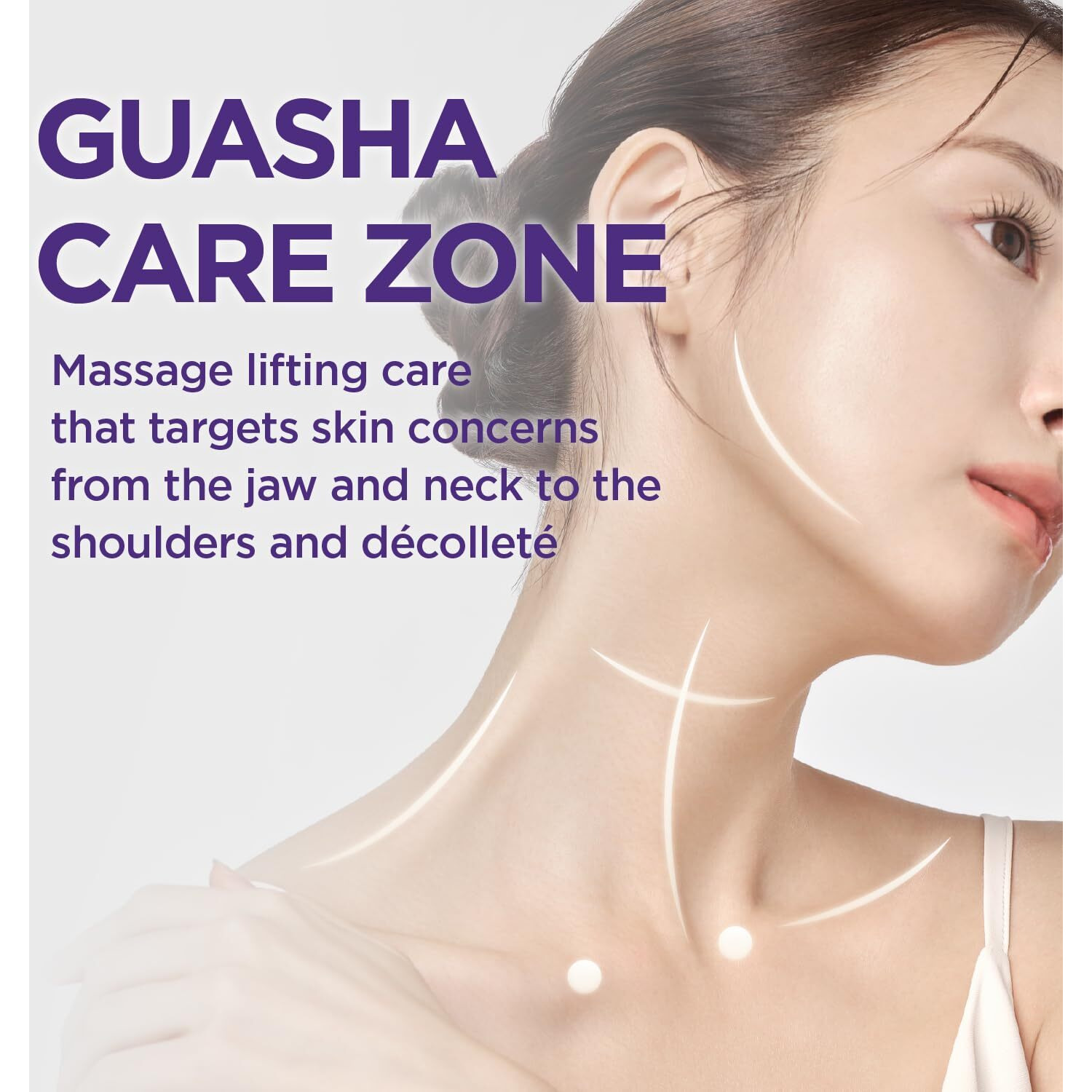 Ckd Gua Sha Neck Cream Filltocshot [Refill] - Advanced Anti-Aging Neck Firming Cream With Massage Roller. Visibly Reduces Wrinkles, Lifts & Tightens Sagging Skin, Boosts Elasticity, Korean Skincare.