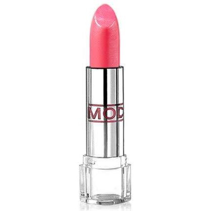 Mode Lustre Lipstick Pearly Coral Pink Frost 63, Hydrating Creamy Pigment Rich Lip Color, Moisturizing Sweet Almond, Cherry, Avocado Fruit Oils, Organic Shea Butter, Made In Usa