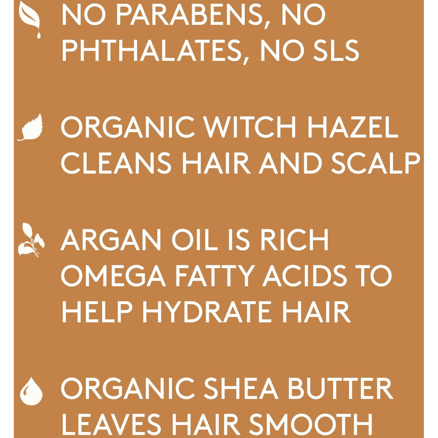 Barrel And Oak - Shampoo & Conditioner Set, Moisturizing Shampoo/Conditioner Set For Men, Fragrant Amber Scent, Made With Hydrating Argan Oil, Certified Organic (Spiced Sandalwood, 16Oz)