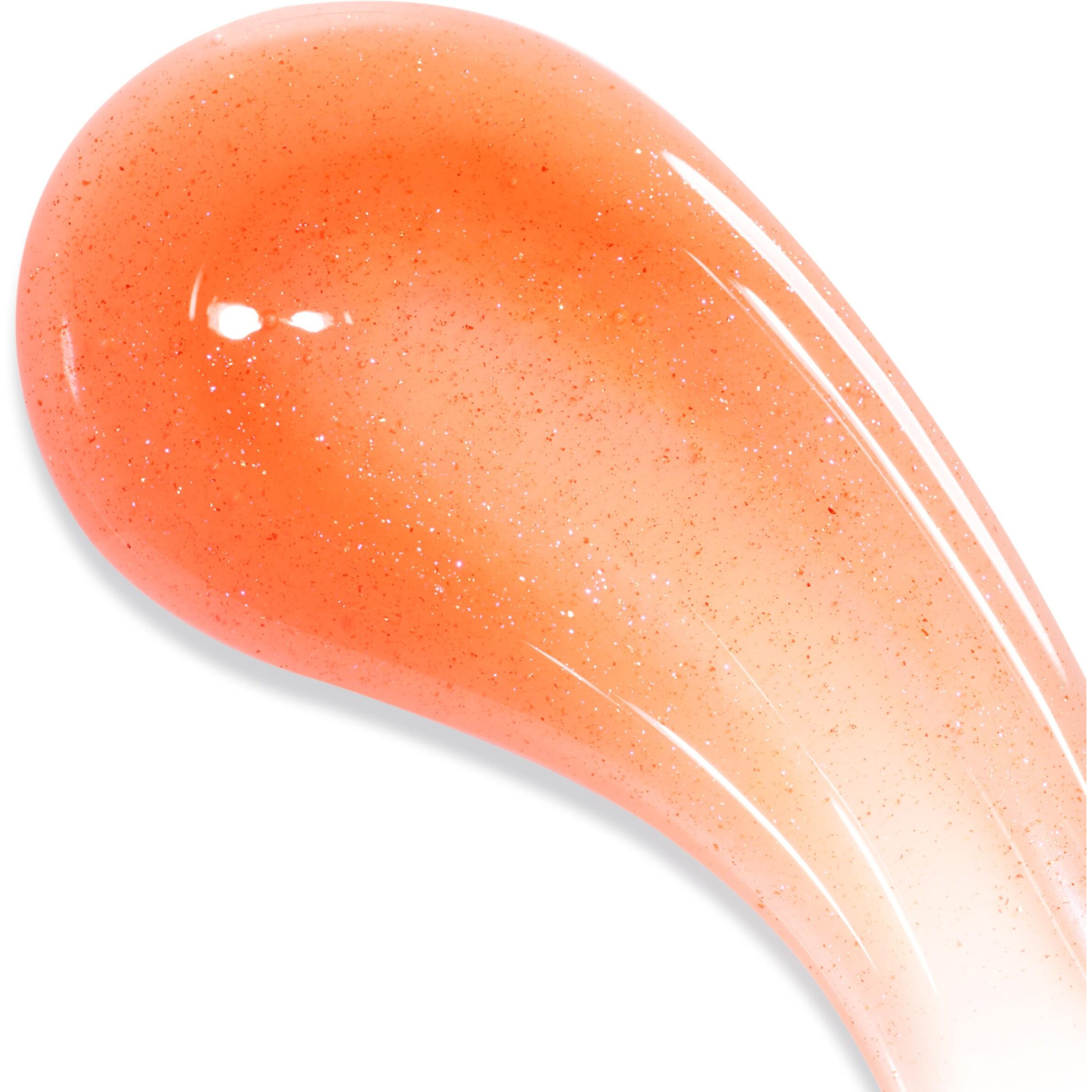 Too Faced Kissing Jelly Lip Oil Gloss | Sunflower & Jojoba Oils, Peach Rings, 0.15 Fl Oz
