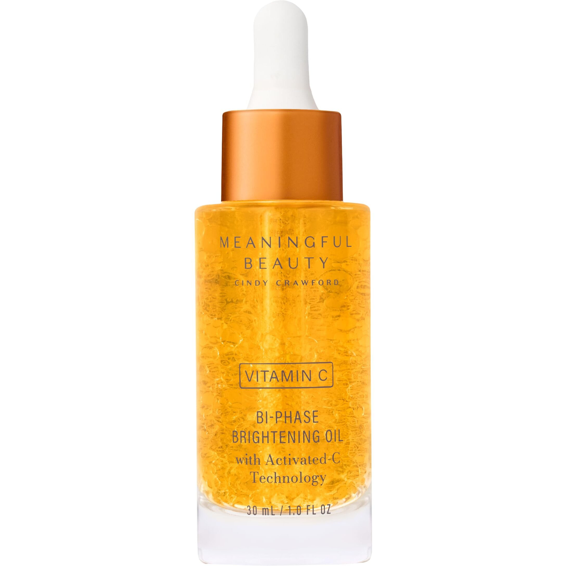 Meaningful Beauty Vitamin C Bi-Phase Brightening Oil With Activated C Technology, 1 Fl. Oz