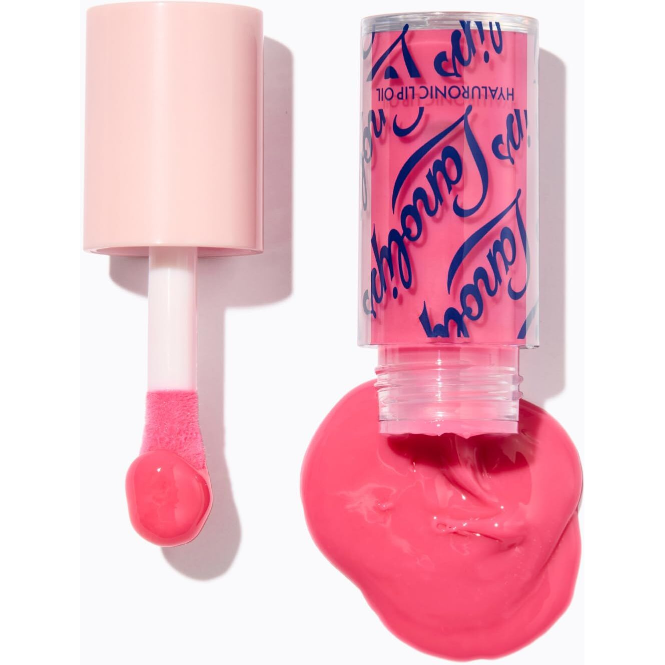 Lanolips Hydrating Lip Oil - Plumping Lip Gloss Infused With Lanolin Oil, Hyaluronic Acid & Vitamin E - Non-Sticky, Glossy Finish Beauty Products - Raspberry (0.2 Fl Oz)