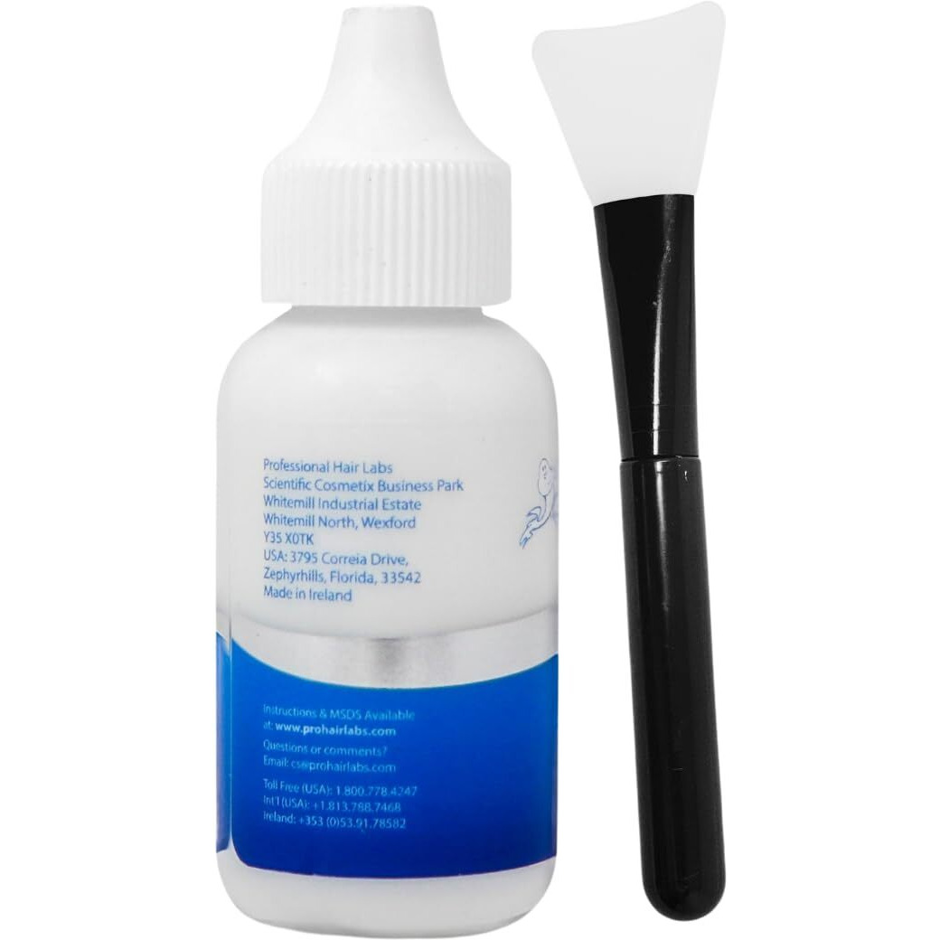 Ghostbond Xl Hair Replacement Adhesive 1.3Oz & Silicone Applicator - Invisible Lace Wig Glue, Water & Oil-Resistant, Non-Toxic, Easy Application For Lace Wigs & Hair Systems