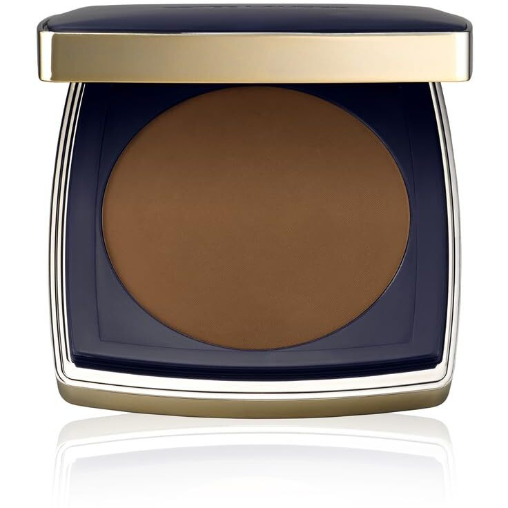 Est  E Lauder Double Wear 12-Hour Stay-In-Place Matte Powder Foundation | Controls Oil & Shine, 0.39 Ounce, 8C1 Rich Java