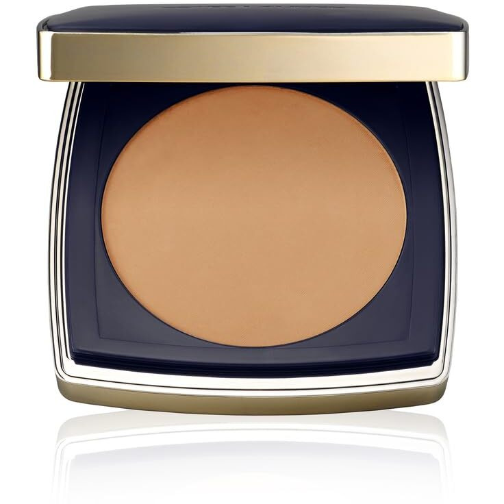 Est  E Lauder Double Wear 12-Hour Stay-In-Place Matte Powder Foundation | Controls Oil & Shine, 0.39 Ounce, 5C1 Rich Chestnut