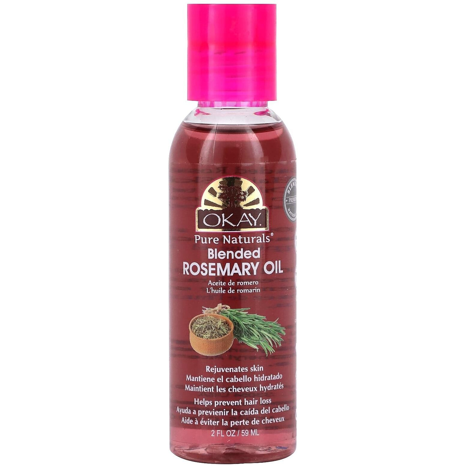 Okay Rosemary Oil For Hair And Skin 2Oz / 59Ml
