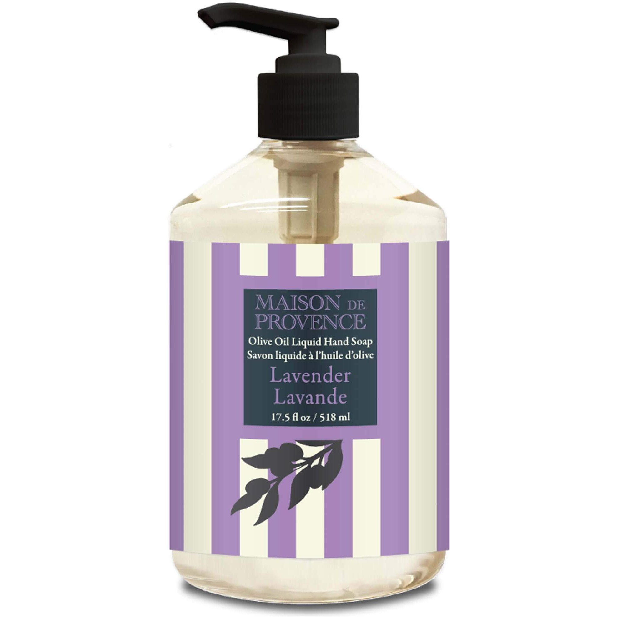 Olivia Care Liquid Hand Soap - Aromatic, Moisturizing With Organic Olive Oil, Anti-Bacterial, All-Natural Ingredients (Set Of 4, Assorted Scents)