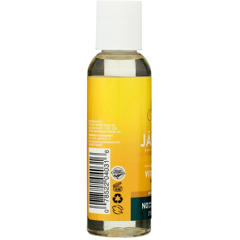 Jason Skin Care Vitamin E Oil 45,000 I.U. 2 Fl. Oz. Pure & Natural Beauty Oils (A) - 2Pc