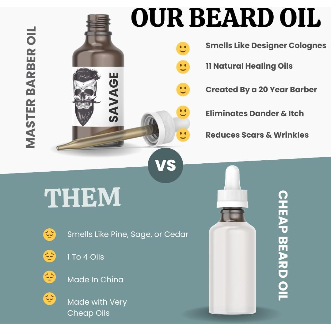 Frank Scents 4 Pack 11 Natural Anti-Aging Cologne Scented Beard Oils For All Men, Beard Growth And Conditioner | Dry Flaky Dandruff Skin | Oily Skin (Erus, Exclusive, Guilty Black, Ultra Man)