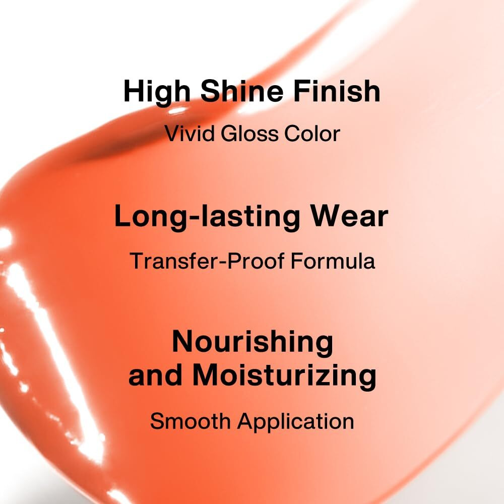 Into You Glow Lip Tint, Plumping Lip Gloss, Nourishing Hydrating Moisturizing Lip Oil, Non-Sticky, Long-Lasting, Waterproof, High Shine Liquid Lipstick, Stay 8 Hour, For Women Makeup, Gw06