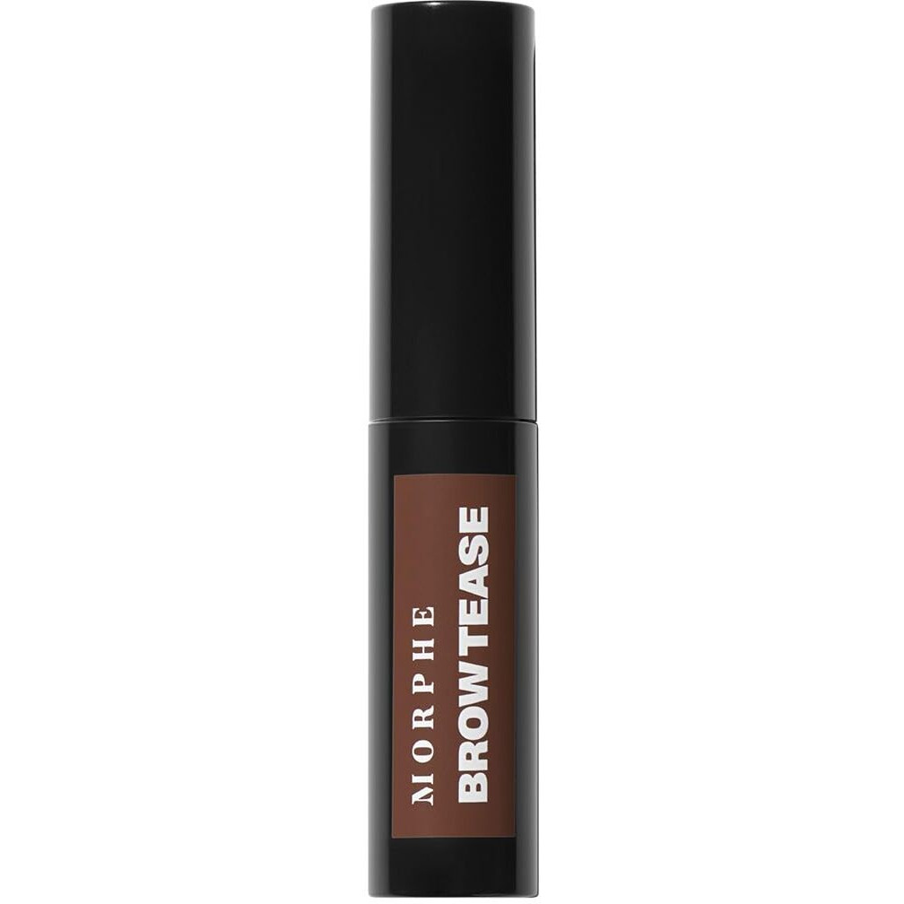 Morphe Brow Tease Eyebrow Gel Mousse - Volumizing Brow Gel To Tint, Thicken & Shape With 100% Natural Bamboo Fibers - Enriched With Conditioning Coffee Seed Oil - Mocha (0.16 Fl Oz)