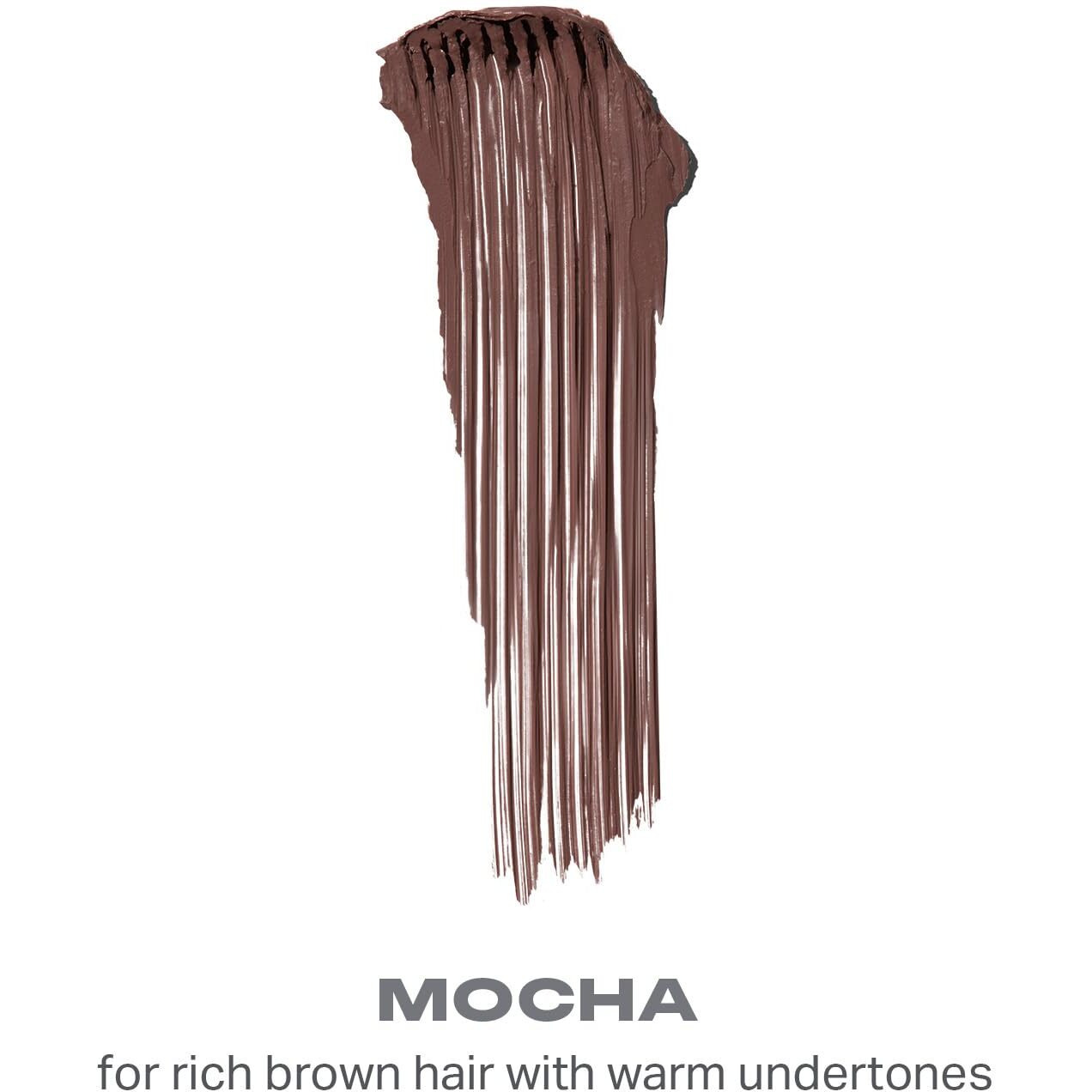 Morphe Brow Tease Eyebrow Gel Mousse - Volumizing Brow Gel To Tint, Thicken & Shape With 100% Natural Bamboo Fibers - Enriched With Conditioning Coffee Seed Oil - Mocha (0.16 Fl Oz)