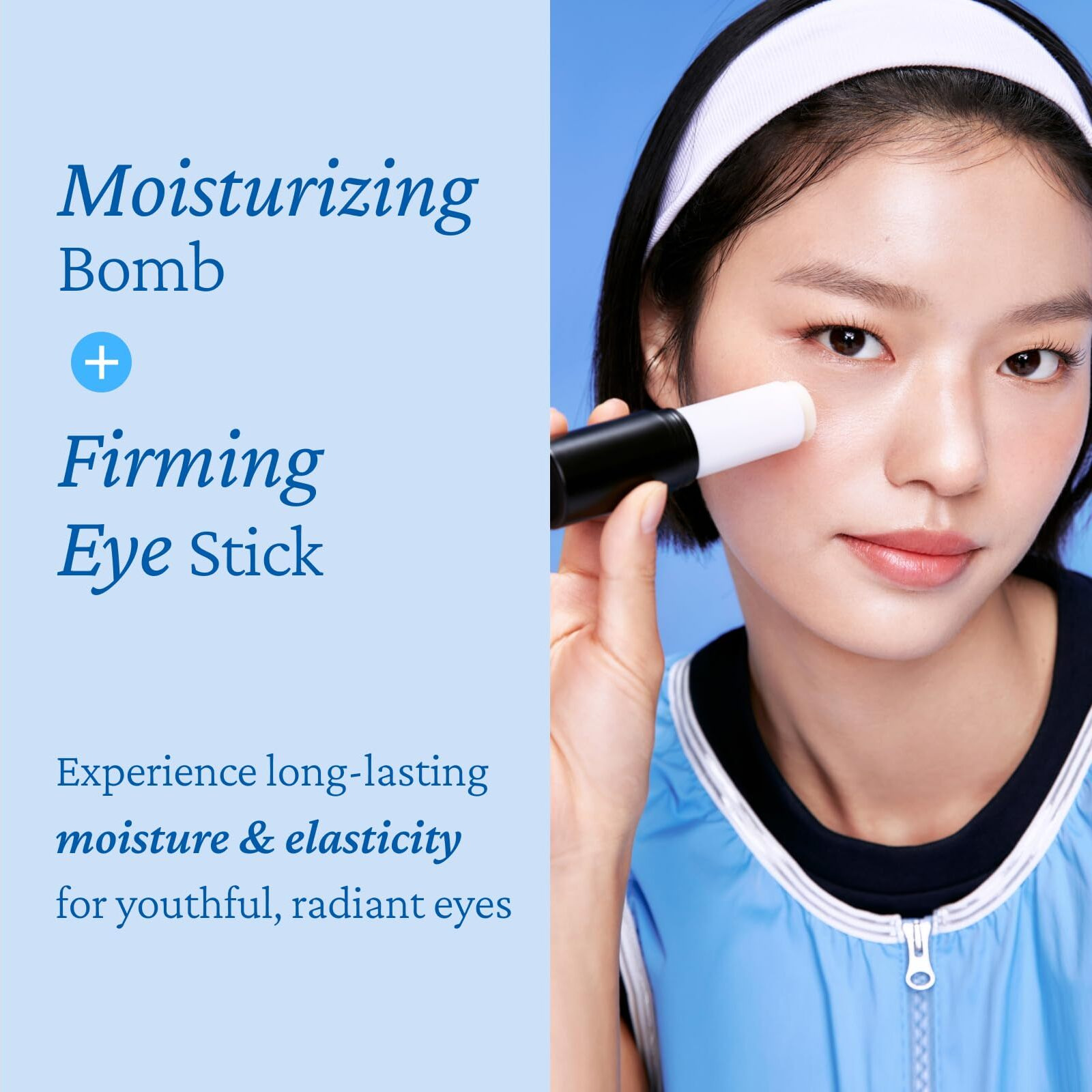 Belif Moisturizing Eye Bomb Stick Eye Balm Firms And Reduces Fine Lines & Wrinkles | Radiant Eyes | With Shea Butter & Firming Oil Complex For Hydration & Elasticity | K-Beauty