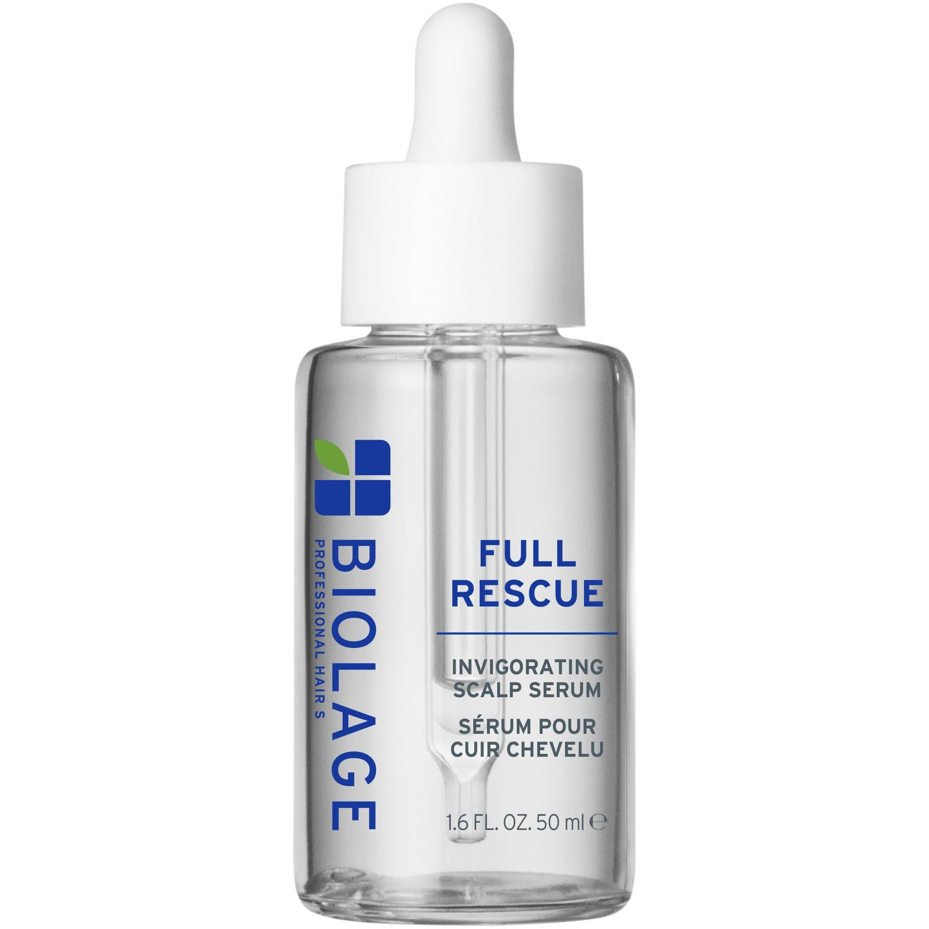 Biolage Full Rescue Invigorating Serum - Fortifies Hair & Balances Scalp, Hair Growth Support, Rosemary Oil & Niacinamide, Vegan & Paraben-Free, 1.7 Fl Oz