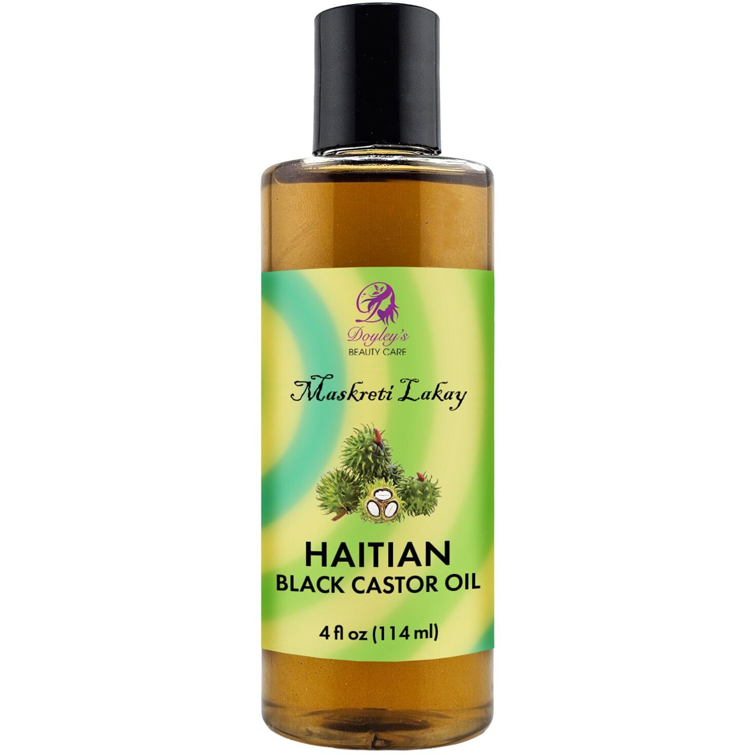 Doyley's Haitian Black Castor Oil 4Oz