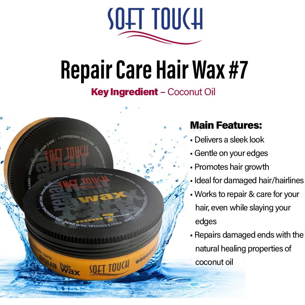 Soft Touch Hair Wax (Repair Care (W/Coconut Oil) 7)