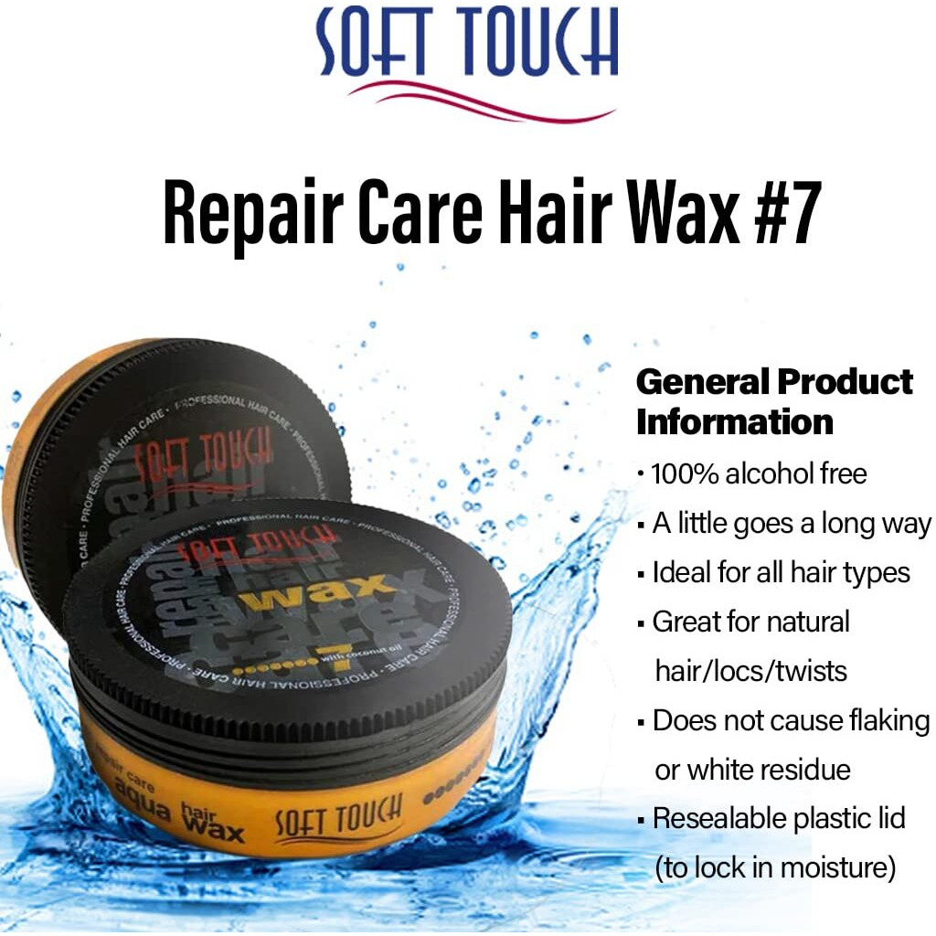 Soft Touch Hair Wax (Repair Care (W/Coconut Oil) 7)