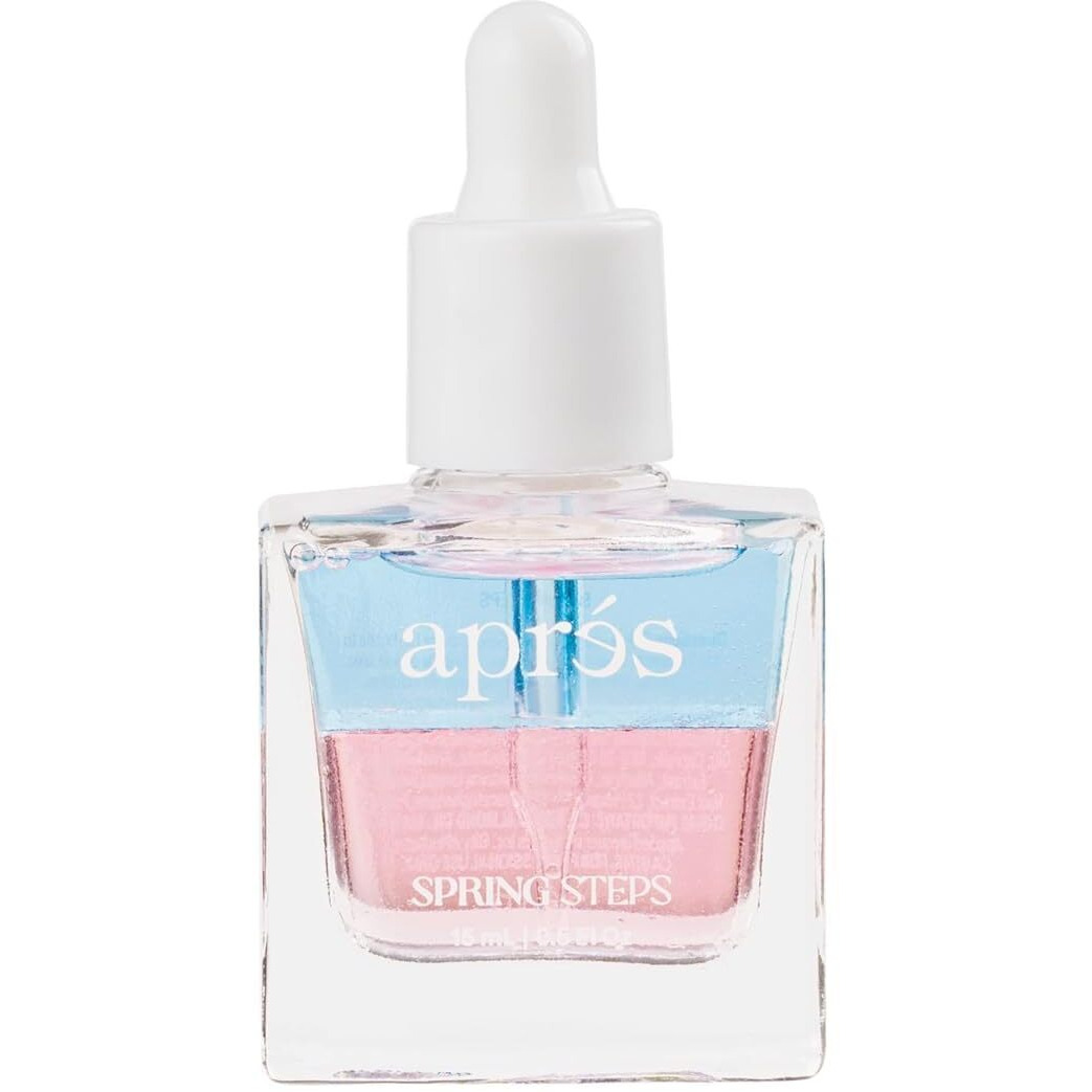 Apres Light & Shadow Cuticle Serum, Nourishing Blend Of Almond And Jojoba Oil, Vitamin B And Turmeric, Cuticle Repair Oil 15 Ml (15 Ml, Spring Steps (Coconut, Sage, And Jasmine))