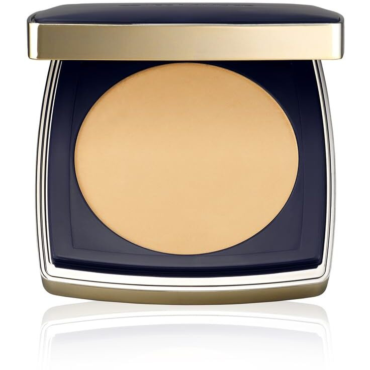 Est  E Lauder Double Wear 12-Hour Stay-In-Place Matte Powder Foundation | Controls Oil & Shine, 0.39 Ounce, 4W4 Hazel