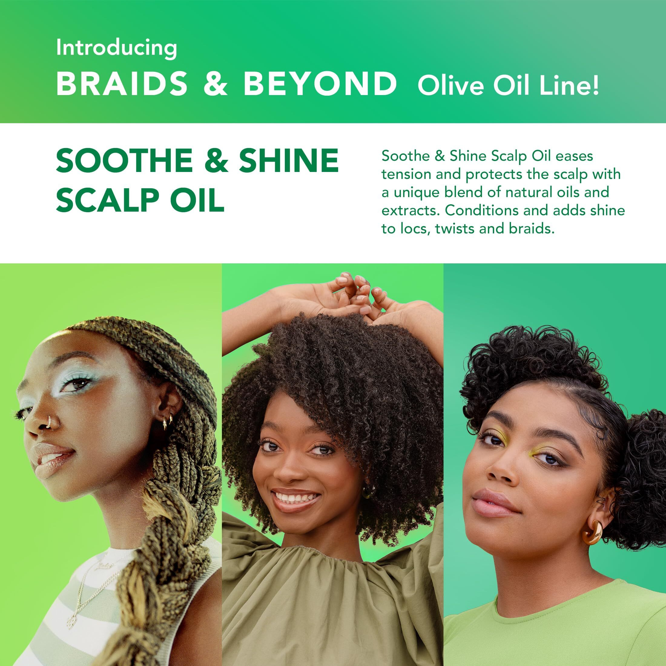 Eco Style Braids & Beyond Sooth & Shine Scalp Oil