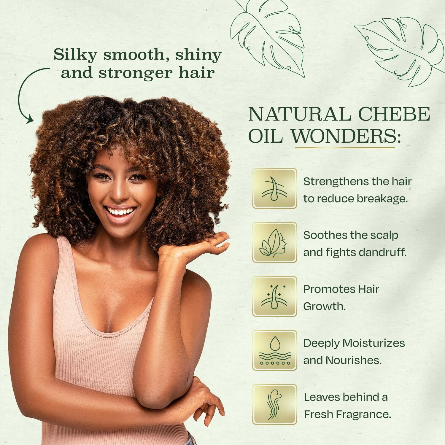 Roselle Naturals Chebe Oil For Hair Growth For Black Women, Chebe Oil Hair Growth Products Made In Usa 4 Fl Oz - Chebe Powder Chebe Hair Grease For Stronger, Longer, Thicker Hair.