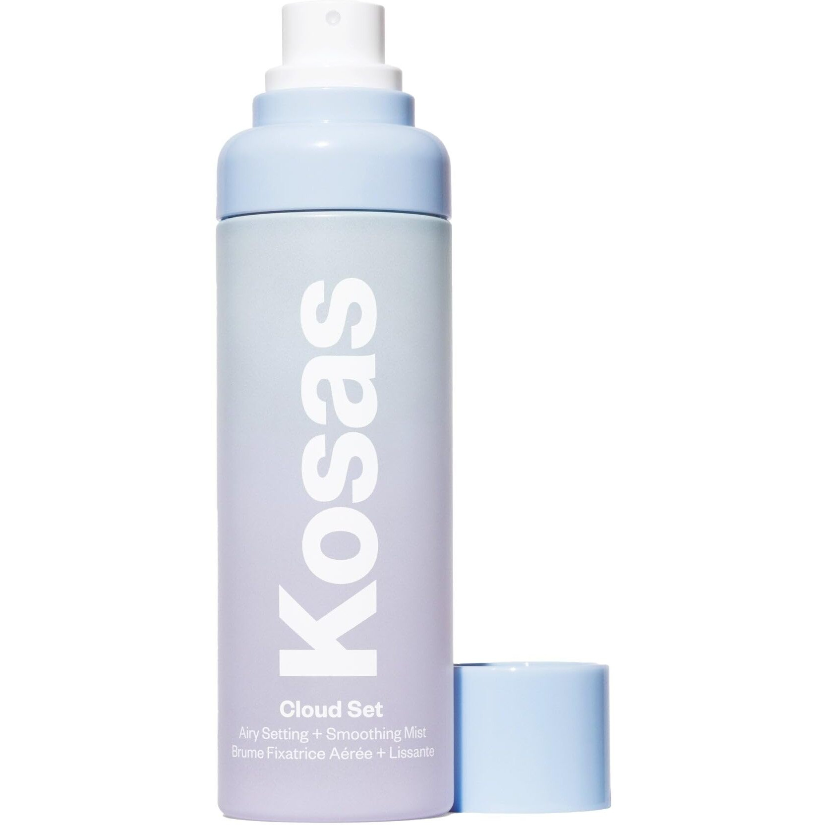 Kosas Cloud Set Airy Setting Spray,+ Smoothing Mist - Hydrating Makeup Spray, Alcohol Free, Oil Free, 12-Hour Hold, Minimizes Appearance Of Pores,Lightweight Refreshing Face Mist For All Skin Types