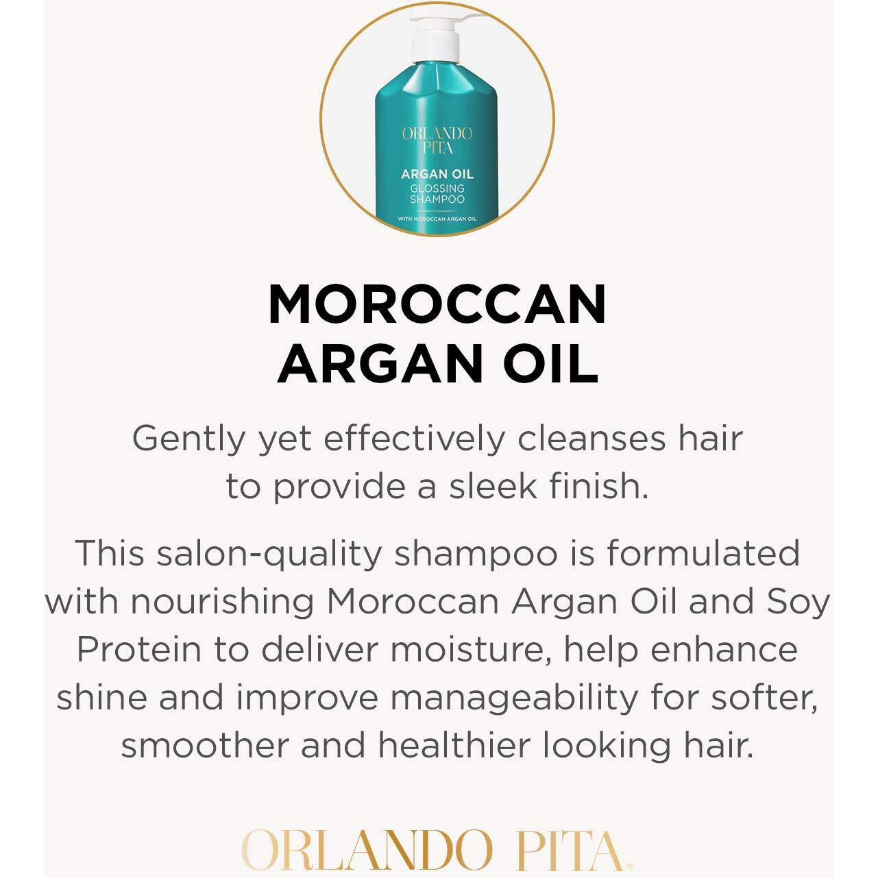 Orlando 1108984 Pita Argan Oil Shampoo 27 Oz.
