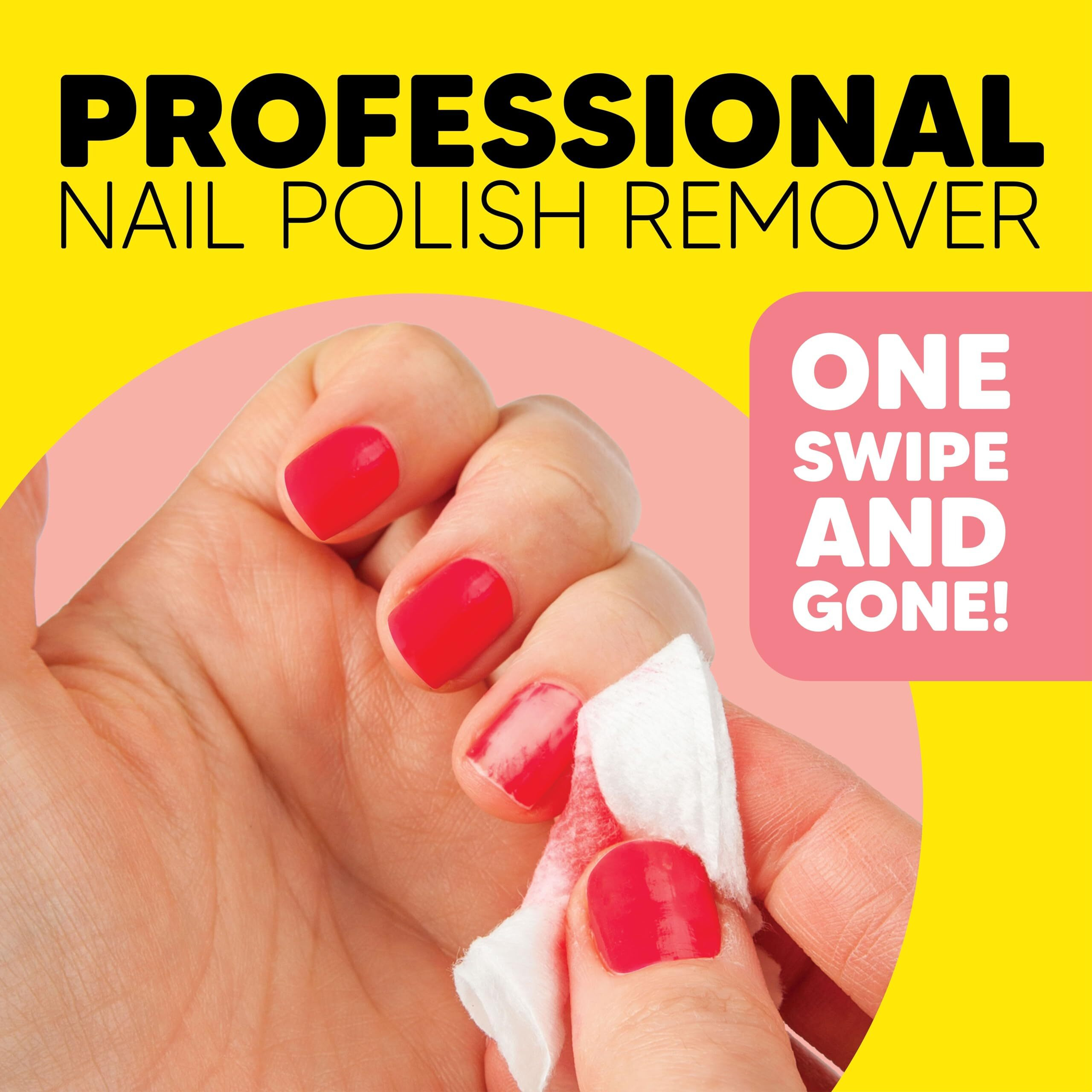 Onyx Professional Nail Polish Remover With 7 Inch Nail File, Strawberry Scent, Made In Usa, 16 Fl Oz - Moisturizing Formula, Acetone-Based Gel Polish Remover, Enhanced With Vitamin E, Grape Seed Oil