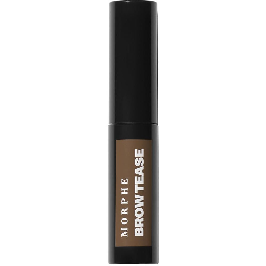 Morphe Brow Tease Eyebrow Gel Mousse - Volumizing Brow Gel To Tint, Thicken & Shape With 100% Natural Bamboo Fibers - Enriched With Conditioning Coffee Seed Oil - Latte (0.16 Fl Oz)