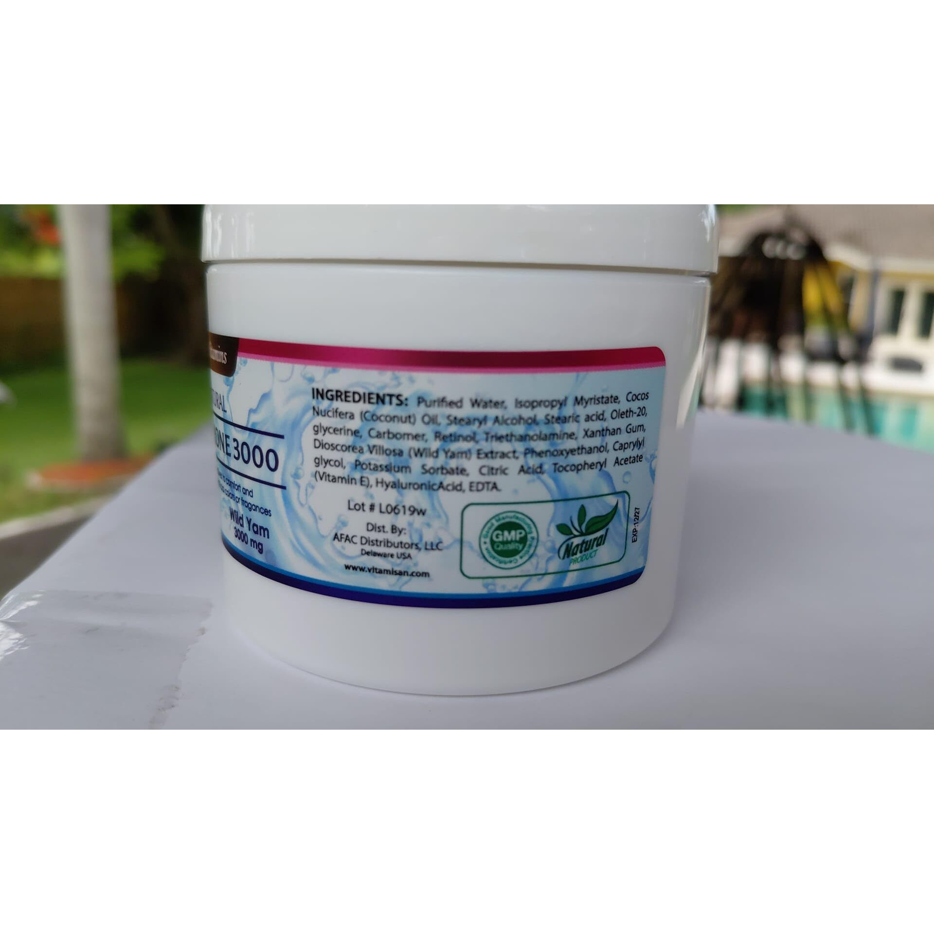 Wild Yam Balancing Cream For Women - With Vitamin E, Coconut Oil & Hyaluronic Acid - 1500Mg Natural Extract - Menopause & Skin Support, 4 Oz