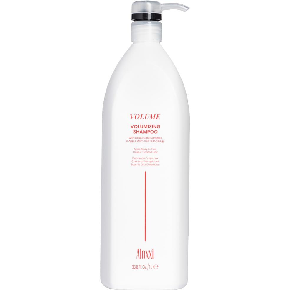 Aloxxi Hair Volumizing Shampoo - Hair Thickening Shampoo For Fine Or Thin Hair - Olive & Grapeseed Oils For Color-Treated Hair - Paraben & Sulfate Free, 33.8 Fl.Oz