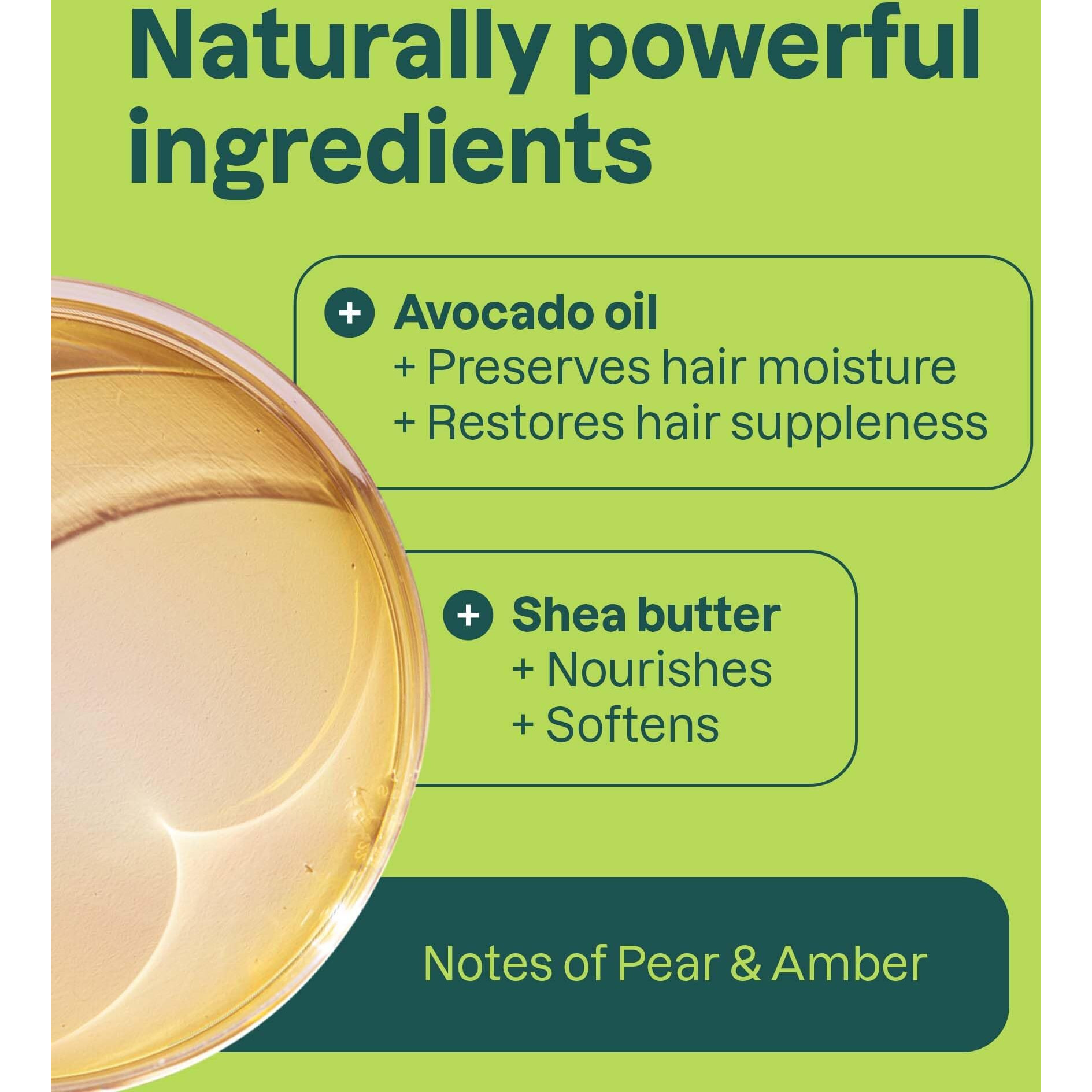 Attitude Nourishing Conditioner Bar, Natural Origin, For Dry And Dull Hair, Avocado Oil & Shea Butter, Clean Ingredients, Vegan, Pear & Amber, 3 Oz