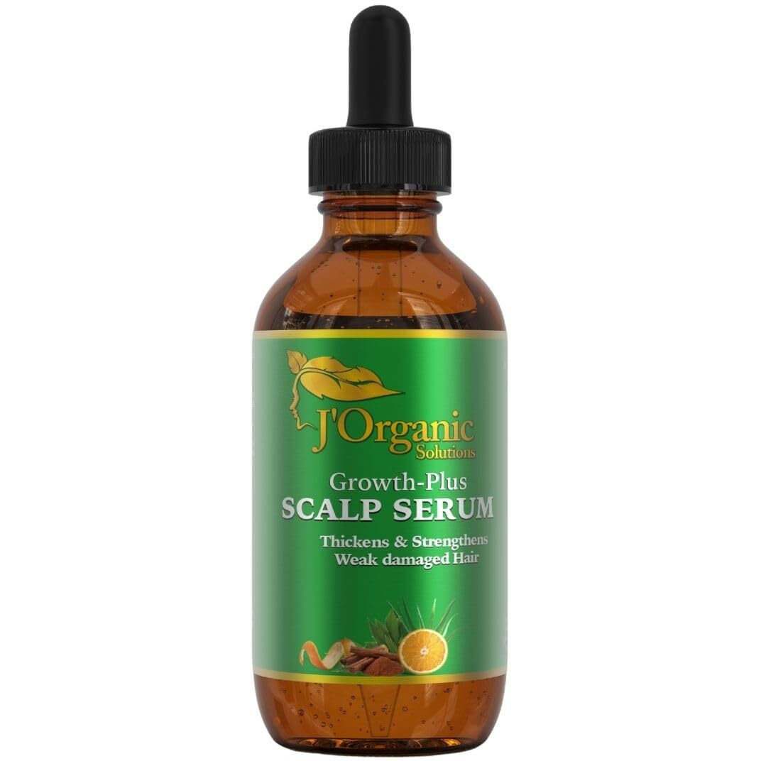 J'Organic Solutions Growth-Plus Scalp Nourishing Oil (2 Oz) (2 Oz)