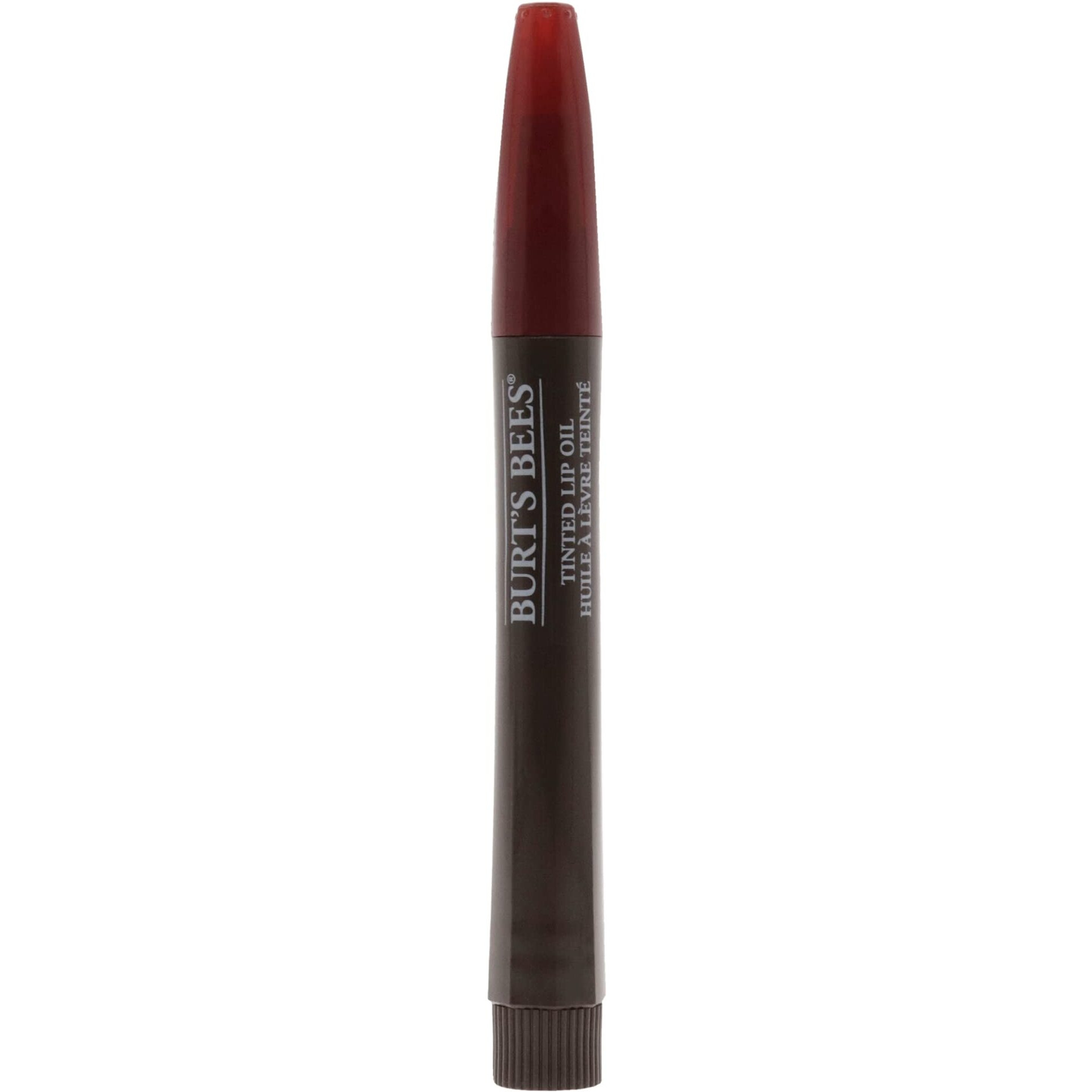 Burts Bees 100 % Natural Moisturizing Tinted Lip Oil, Crimson Breeze - 1 Pen