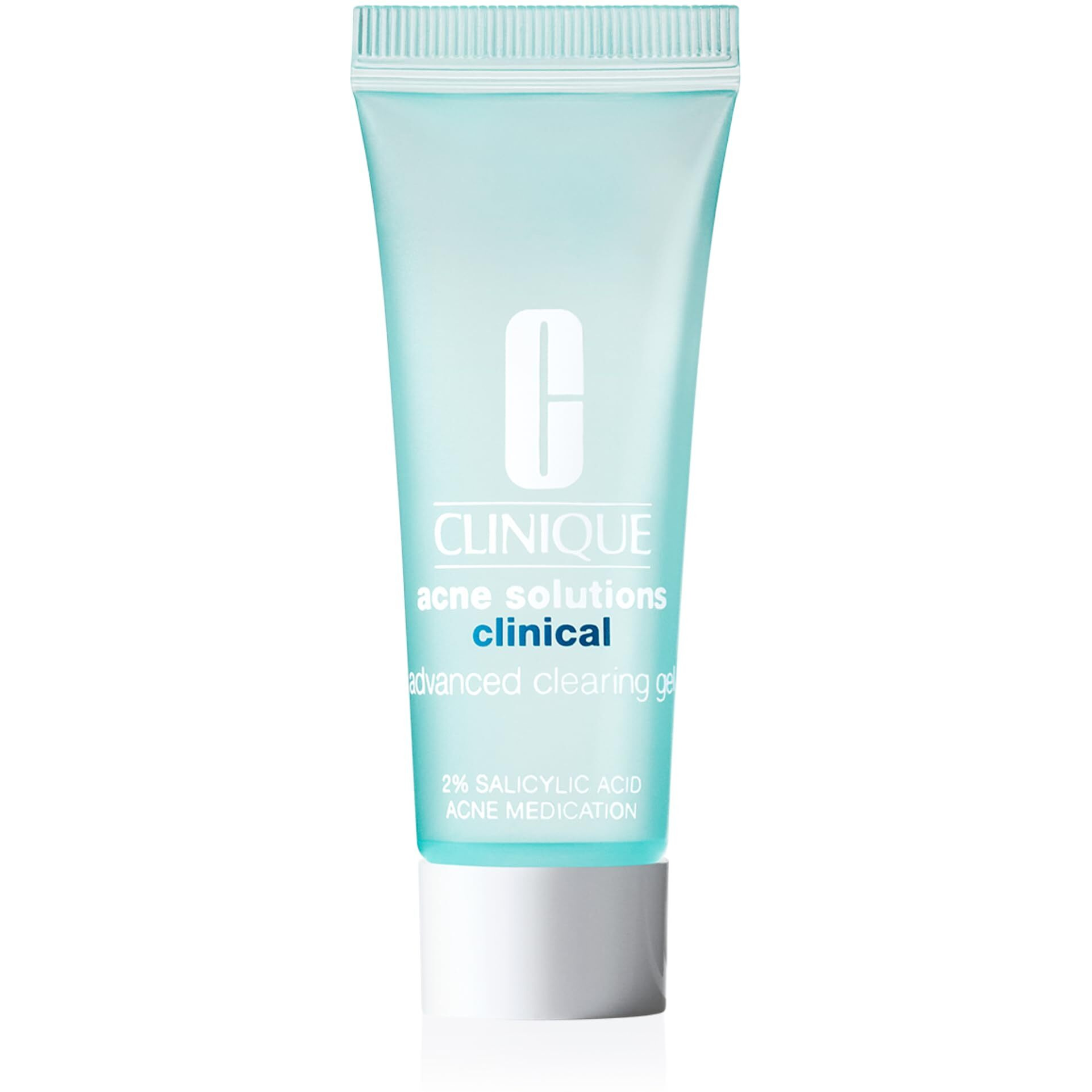Clinique Acne Solutions Clinical Clearing Gel Acne Treatment With Witch Hazel + Salicylic Acid For Very Dry To Oily Skin Types | Oil-Free | Soothing, Mini Travel Size, 0.34 Fl Oz