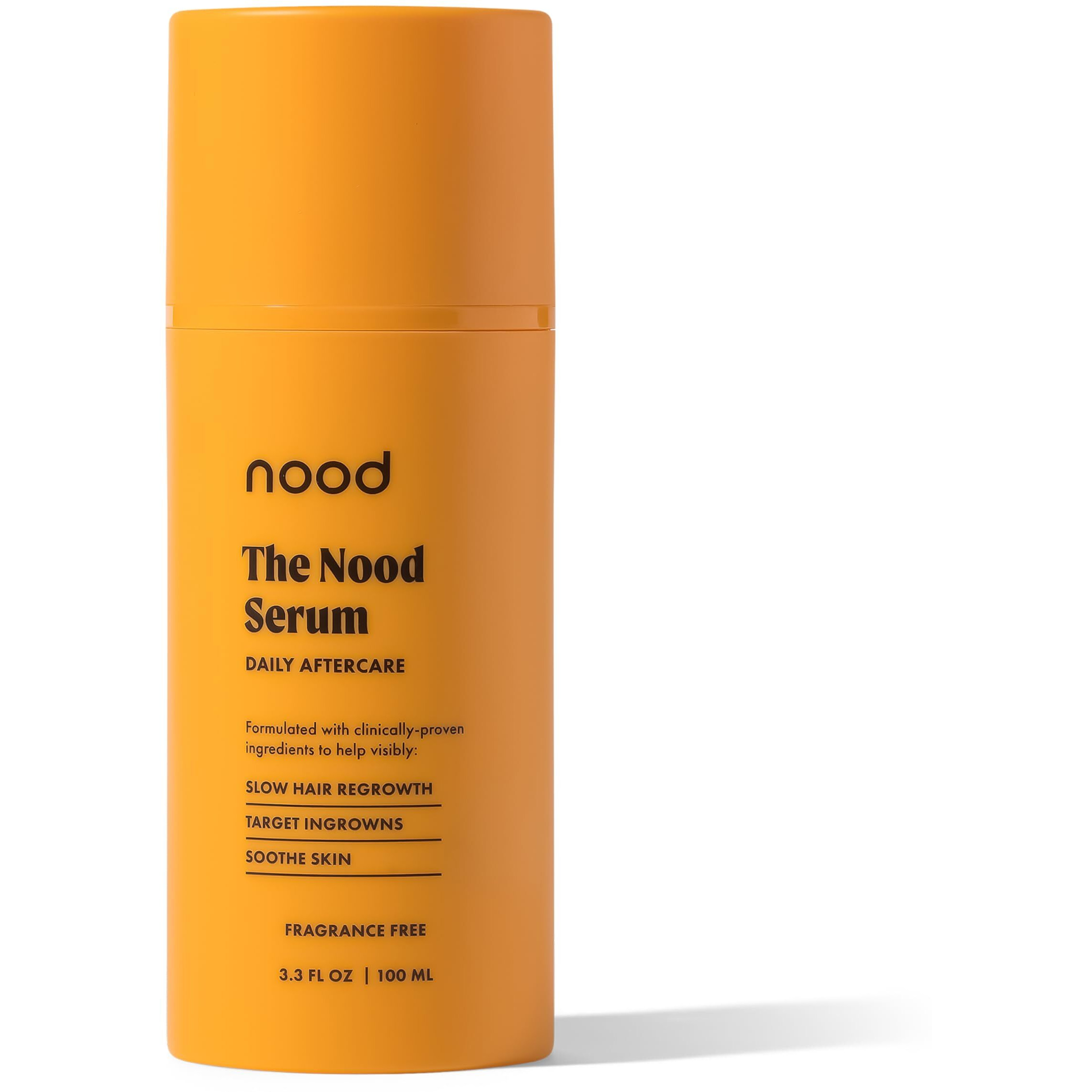 Nood New Serum - Slows Hair Regrowth, Shave Less - After Shave Oil Treats & Prevents Ingrown Hairs, Razor Bumps, Hair Cysts - Visible Results After First Use & Works Wherever Hair Grows