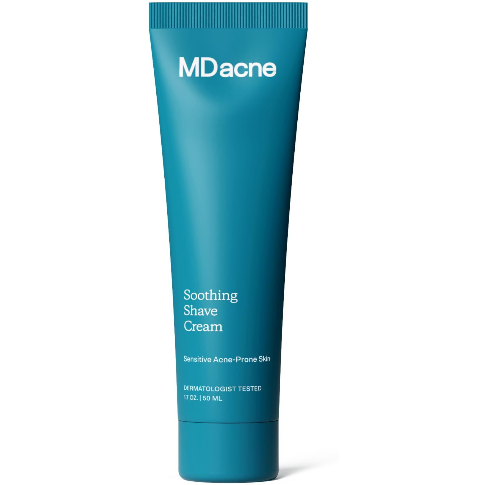 Mdacne Shaving Cream For Acne-Prone Skin - Soothing, Oil-Free, Eliminates Razor Burn, Cuts & Infections - Reduce Skin Irritation & Prevent Shave Bumps & Nicks - Vegan, Paraben-Free & Cruelty-Free