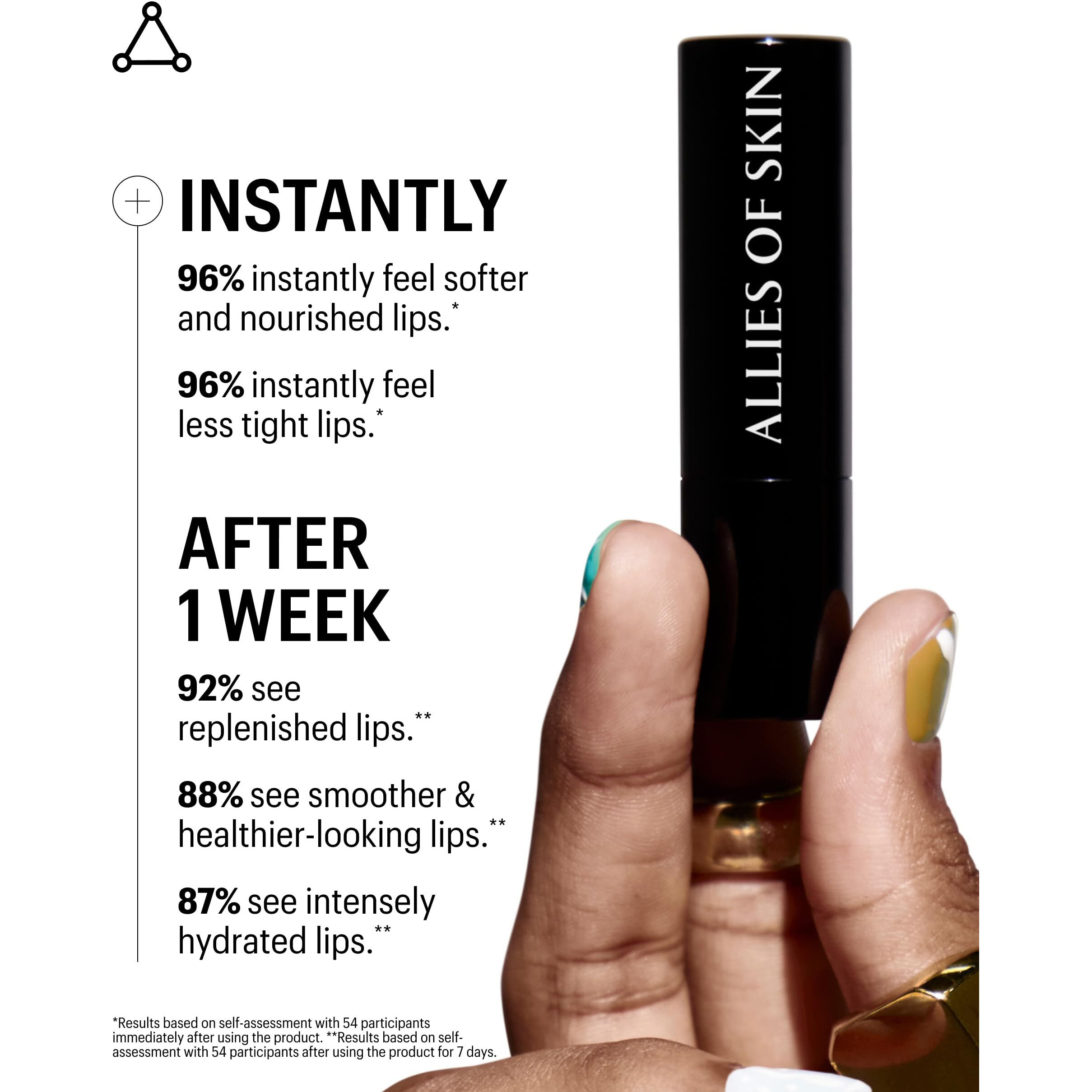 Allies Of Skin Peptide & Ceramide Repair Lip Balm With Palmitoyl Tripeptide-5, Ceramide Np, Sea Buckthorn Oil, Avocado Oil, Sunflower Seed Oil, Shea Butter, Vitamin C & E. 3.8G/ 0.13 Oz