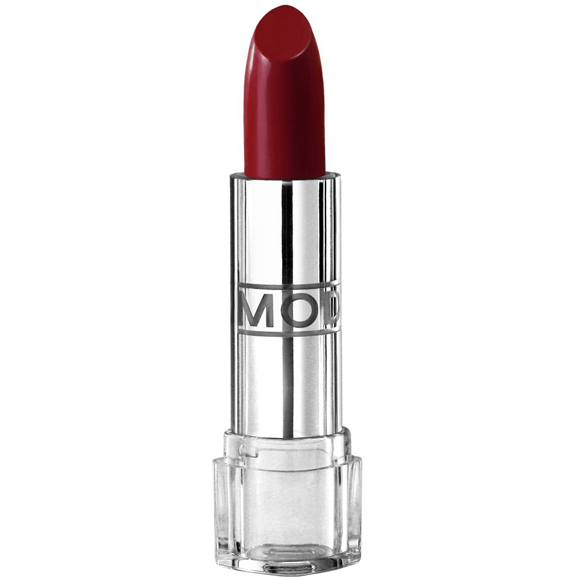 Mode Lustre Lipstick Blood Red Cranberry Cream 58, Hydrating Creamy Lip Color, Nourishing Natural Skincare Fruit Oils, Organic Shea Butter, Sweet Almond, Cherry, Avocado