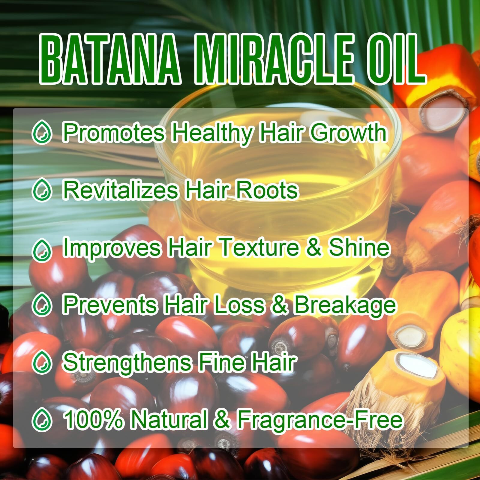 2 Pack Batana Oil For Hair Growth,100% Pure And Natural Batana Oil Organic Enhances Hair & Skin Radiance Nourishment Of Women And Men 120Ml